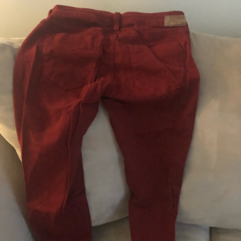 EUC red jeans